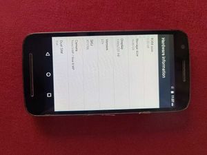 Moto E4 - 16GB - Black Original Condition