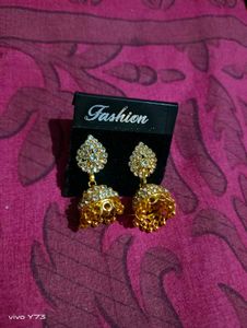 Earrings Jhumkas For Grand Function