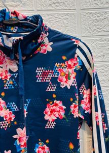 🇺🇸 Adidas Floral Imported Zipper