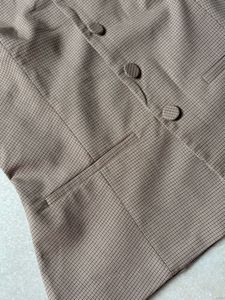 Striped Button-Up Vest
