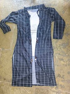 Chic Plaid Shrug &amp; Top Set