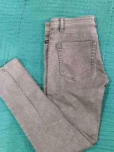 Gray Denim Jeans