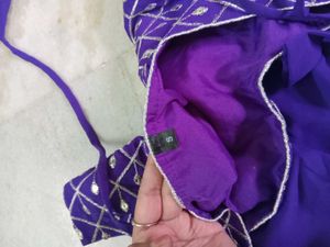 Purple Kurta Set