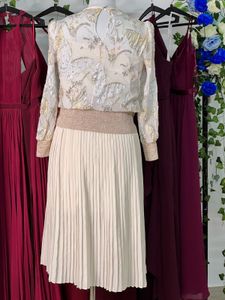 Elegant Embellished midi Dress (one piece)