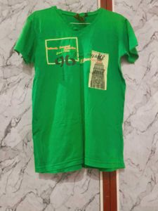 Green Graphic T-Shirt