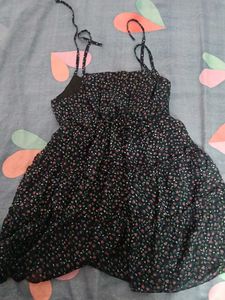 Floral Print Mini Dress