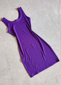 Purple Bodycon Dress