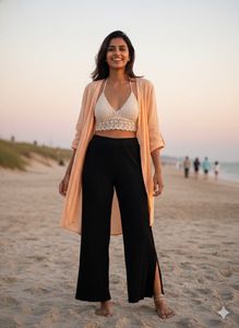 ✨Everyday Wear Iconic ZARA Plisse Wide-Legs! 🖤✨