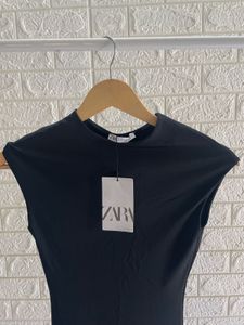 Zara Black Top - New w/ Tags