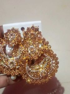 Sparkling Gold Earrings