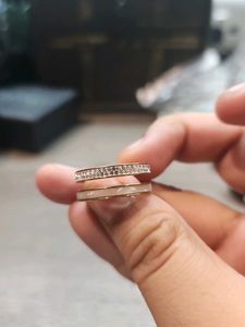 Set of 2 Rose Gold Rings