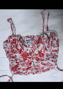 Floral Print Bustier🦋