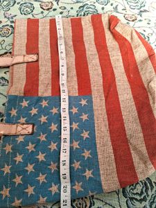 American Flag Tote Bag