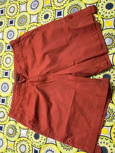 Rust Colored Short