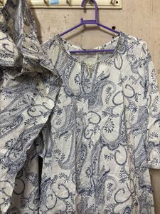 Printed kurta suit set