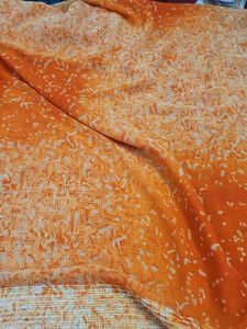 Floral Print Saree Not Used Just Like New