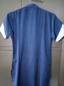 Navy Blue Kurta