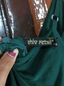 Elegant Green Maxi Dress