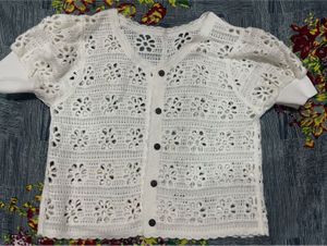 Casual Regular Speeves Women White Top