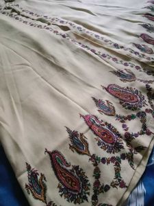 Pure Kashmiri Embroidered Poncho