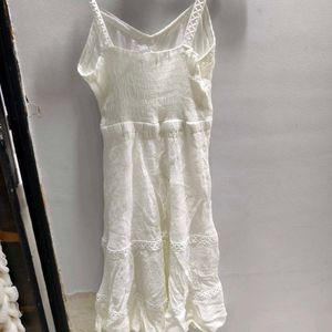 White Hot Dress Party Wear   Casual Wea