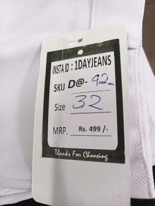 D@92 Size-32 (Sale) Latest Ladies high waist Jeans