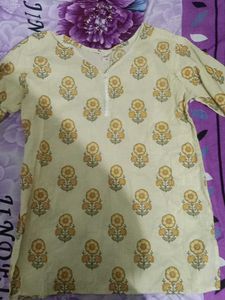 Floral Print Kurta