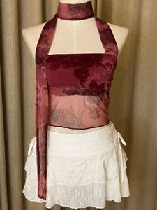 Floral Multi-Way Scarf Top