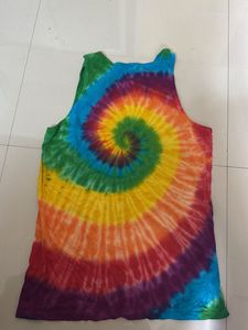 Rainbow Tie-Dye Tank Top