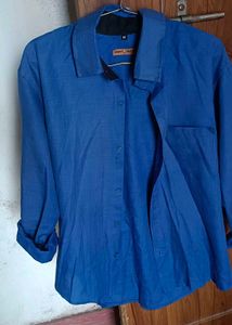 Blue Casual Shirt