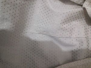 off white fitted shirt