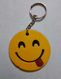 Winky Face Emoji Keychain
