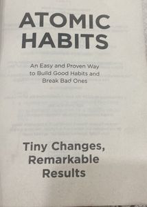 Atomic Habits