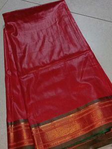 Red Shimmer Fabric