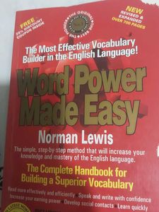A vocabulary building book