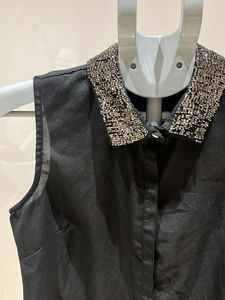 Elegant Black Sleeveless Top