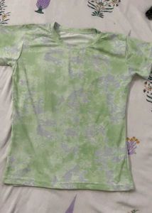 Set Of 4 Cute Crop Tops With 1 Gym Top