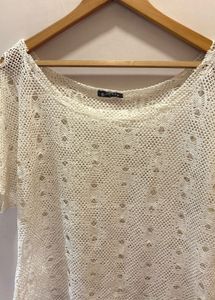 Crochet Knit Top