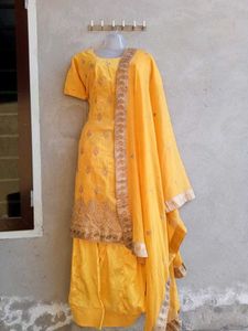 Yellow Salwar Suit