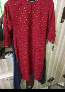 stylish Red &amp; Blue Kurta