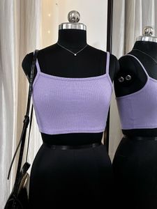 H&M Lavendar Strappy Top