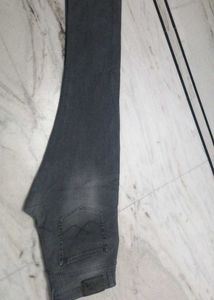 Gray Denim Jeans