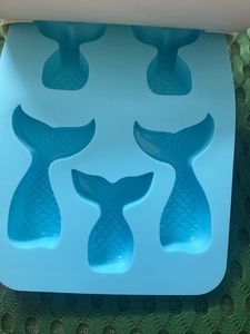 8 Cavities Mermaid Silicon Mould