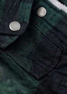 Rich Mark Plaid Sherpa Jacket