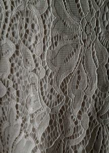 Gorgeous Beige lace and beadwork dress