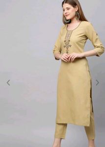 Kurta Trouser And Dupatta Set