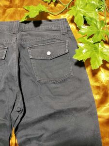 Gray Cargo Pants