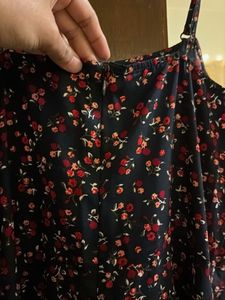 Floral Print Slip Dress like new