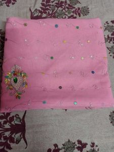 Pink Festive Season Saree