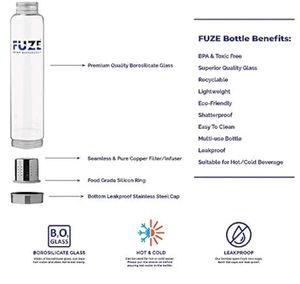Fuze Infusion Bottle w/ Copper Infuser